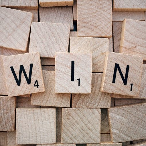 Win Word Scrabble Letters Wooden  - Wokandapix / Pixabay